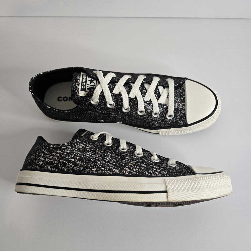 Converse Black and White Low-Top Sneakers